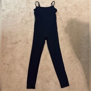 Wilfred Free black scoop back jumpsuit